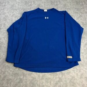 Under Armour Blue Fleece Pullover Size S/M